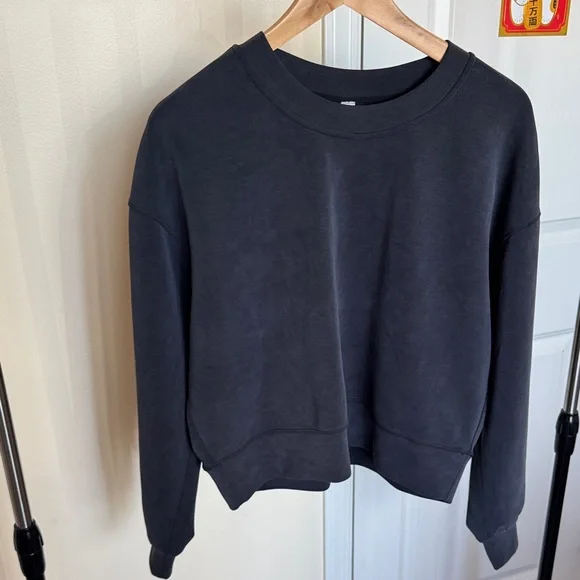 Lululemon Softstreme Oversized Cropped Crewneck Pullover - Picture 3 of 11